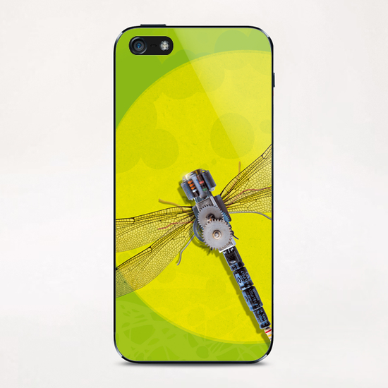 Mecanical Dragonfly iPhone & iPod Skin by tzigone