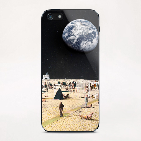 Moonlidays iPhone & iPod Skin by tzigone