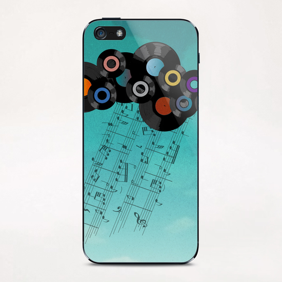 Music Cloud iPhone & iPod Skin by Alex Xela