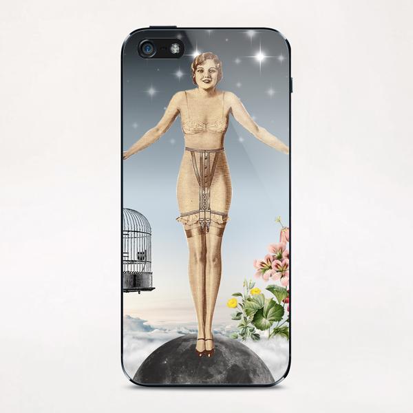 WHEN THE SKY FALLS iPhone & iPod Skin by GloriaSanchez