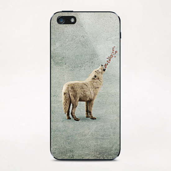 Howl iPhone & iPod Skin by Seamless