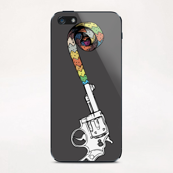 Pistolet Belle-Mère iPhone & iPod Skin by tzigone