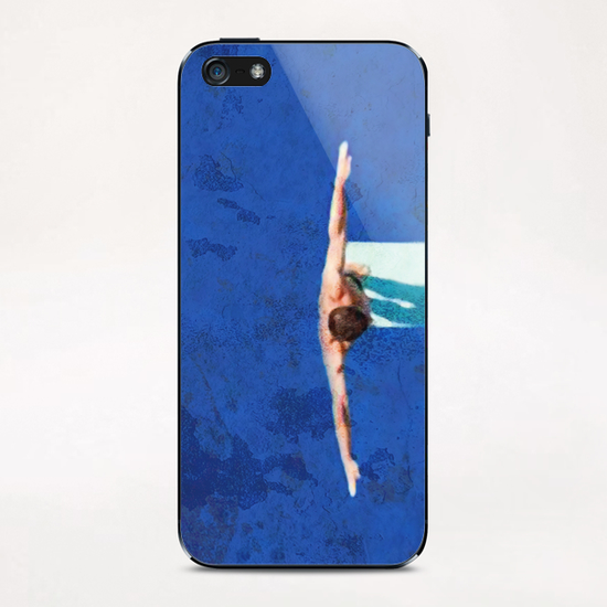 Le Plongeoir iPhone & iPod Skin by Malixx