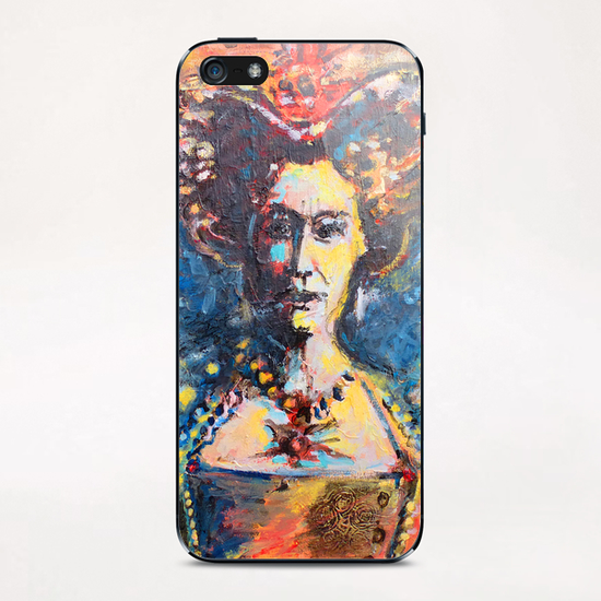 Solar Queen iPhone & iPod Skin by Georgio Fabrello