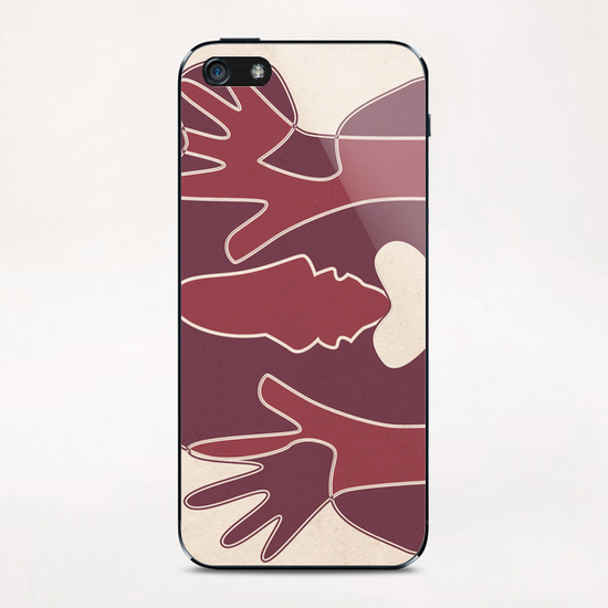 Soul Mate iPhone & iPod Skin by Yann Tobey