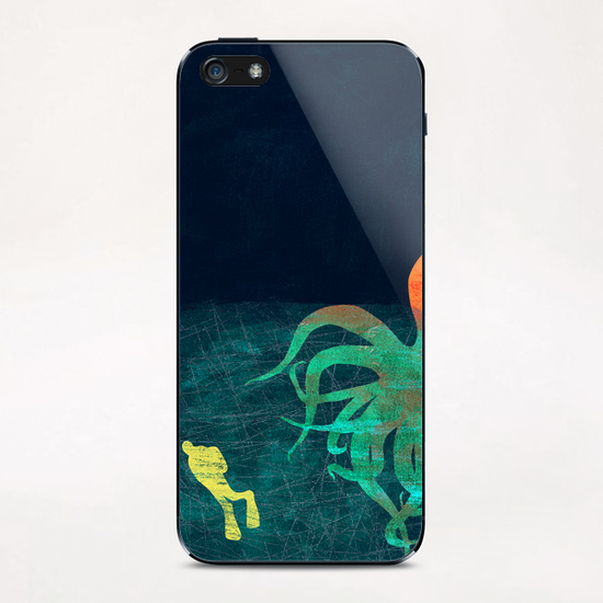 the visitor iPhone & iPod Skin by junillu