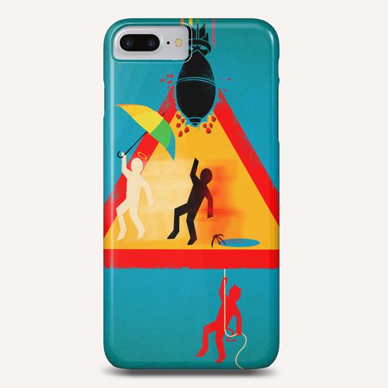 Beware of Falling Objects Phone Case by dEMOnyo