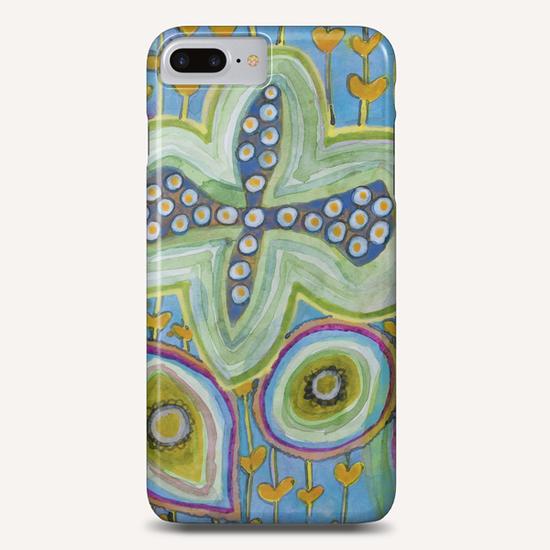 Peaceful Heartfelt Flower Power   Phone Case by Heidi Capitaine