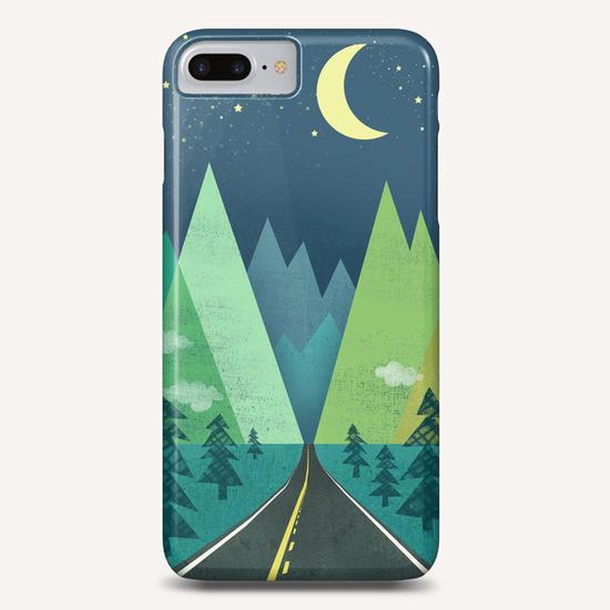 the Long Road at Night Phone Case by Jenny Tiffany