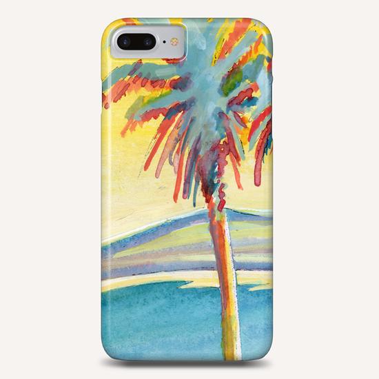 Palm Tree on the French Riviera Phone Case by Georgio Fabrello