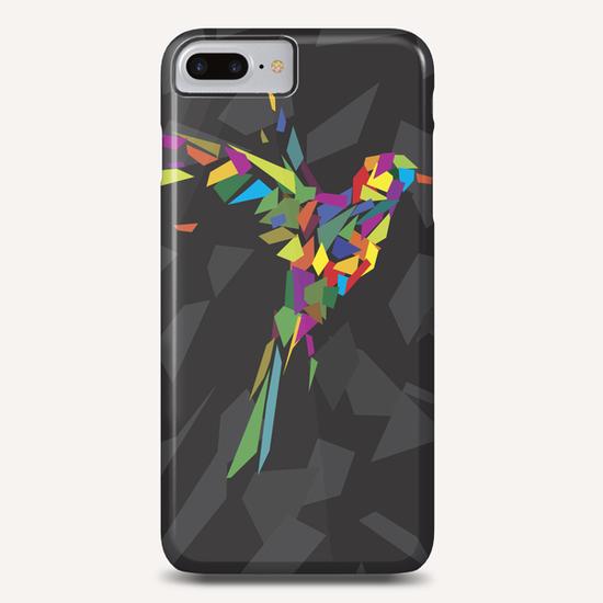 Rainbow Fly-Bird Phone Case by Alex Xela