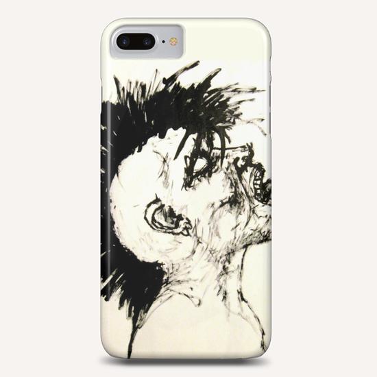 Punk rock Zombie Phone Case by Aaron Morgan