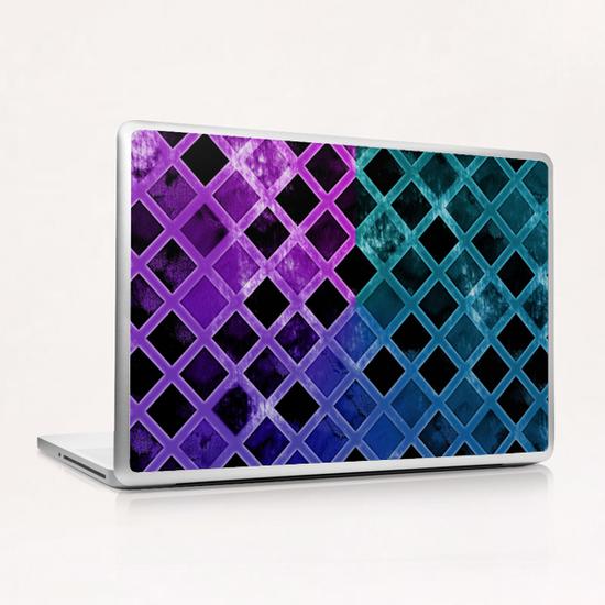 Abstract Geometric Background #5 Laptop & iPad Skin by Amir Faysal