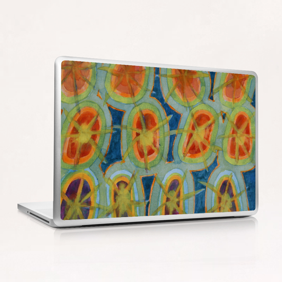 Radiant Circles Laptop & iPad Skin by Heidi Capitaine