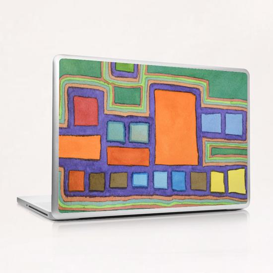 Modern Earthquake Safe Home Laptop & iPad Skin by Heidi Capitaine