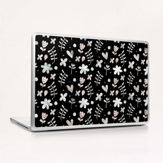 LOVELY FLORAL PATTERN X 0.15 Laptop & iPad Skin by Amir Faysal