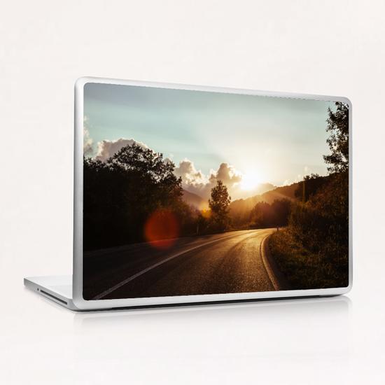 Mountains in the background XI Laptop & iPad Skin by Salvatore Russolillo