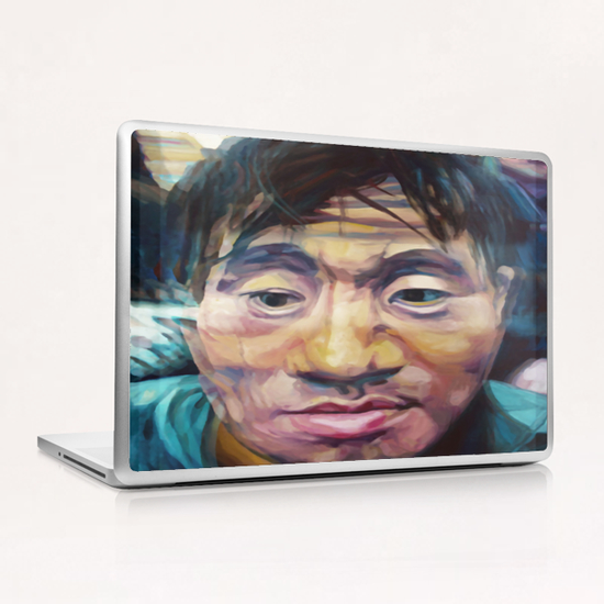 Chinese collier. ( sequel 01 ) Laptop & iPad Skin by Jerome Hemain