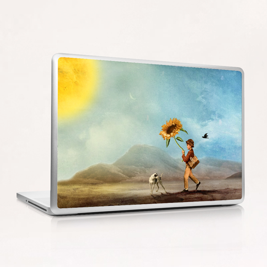 Follow the Sun Laptop & iPad Skin by DVerissimo