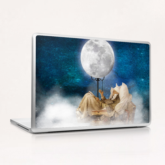 Good Night Moon Laptop & iPad Skin by DVerissimo