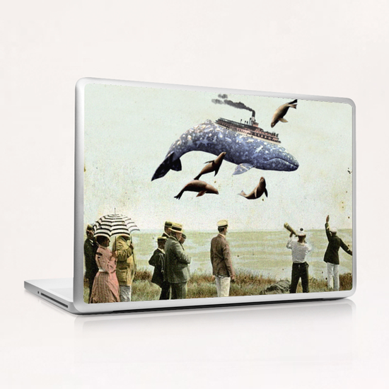 Landing in Berck-Plage Laptop & iPad Skin by tzigone