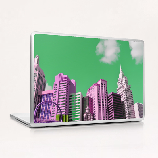 New York New York Laptop & iPad Skin by Louis Loizou