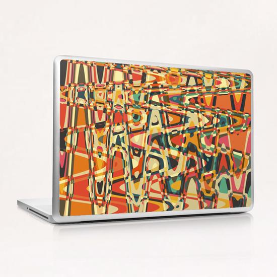 Retro Ondulation 2 Laptop & iPad Skin by Vic Storia