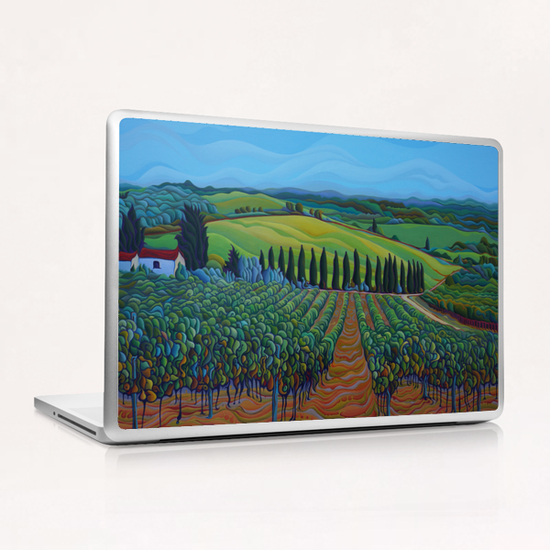 SenTrees of the Grapes Laptop & iPad Skin by Amy Ferrari Art