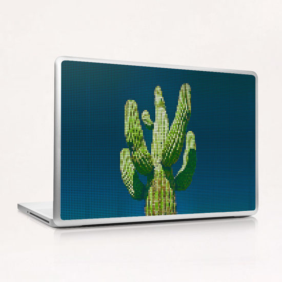 Cactus circle Laptop & iPad Skin by Vic Storia