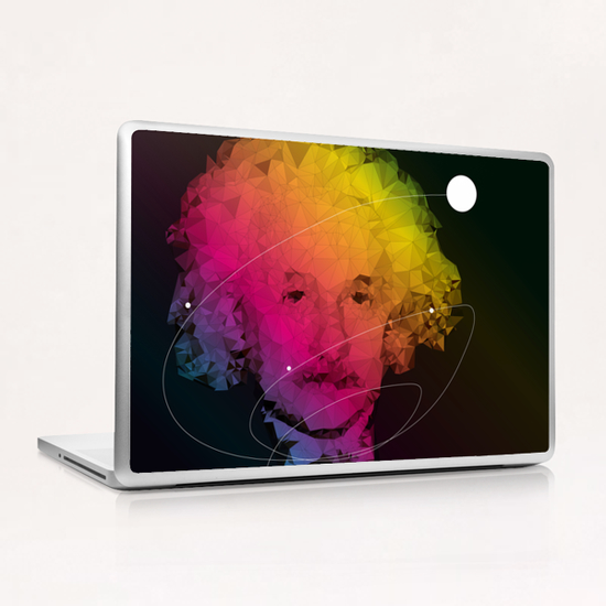 Einstein Laptop & iPad Skin by Vic Storia