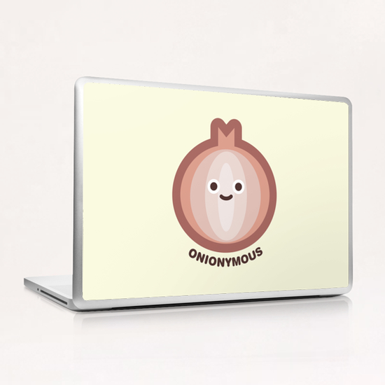 ONIONYMOUS Laptop & iPad Skin by Nicole De Rueda