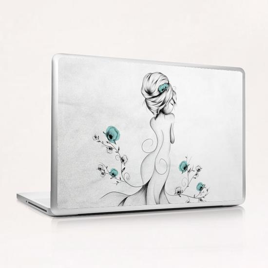 Poppy Poem Laptop & iPad Skin by LouJah