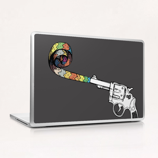 Pistolet Belle-Mère Laptop & iPad Skin by tzigone