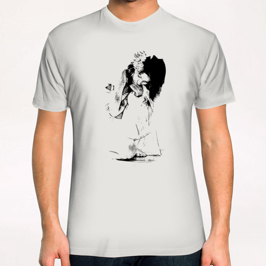 Portrait - Myths T-Shirt by Galen Valle