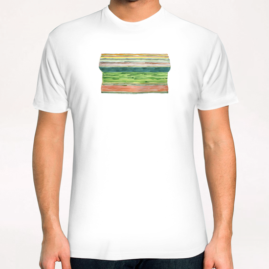 The Stack Draft   T-Shirt by Heidi Capitaine