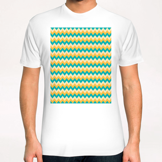 Lovely Chevron X 0.1 T-Shirt by Amir Faysal