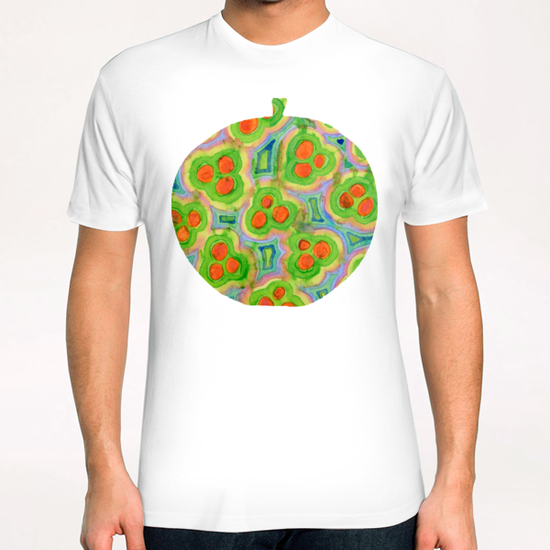 Apple Tree Pattern T-Shirt by Heidi Capitaine