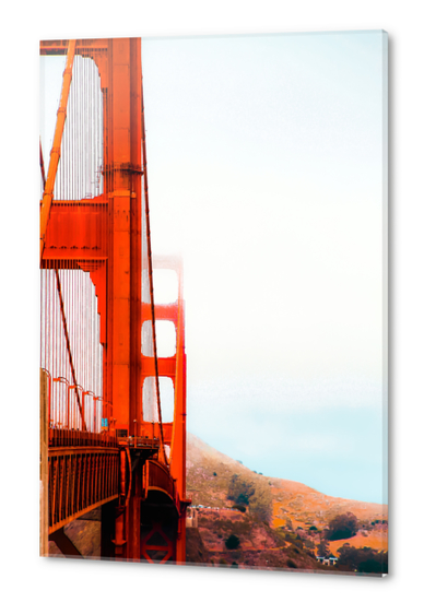 Golden Gate Bridge with blue cloudy sky, San Francisco, USA Acrylic prints by Timmy333