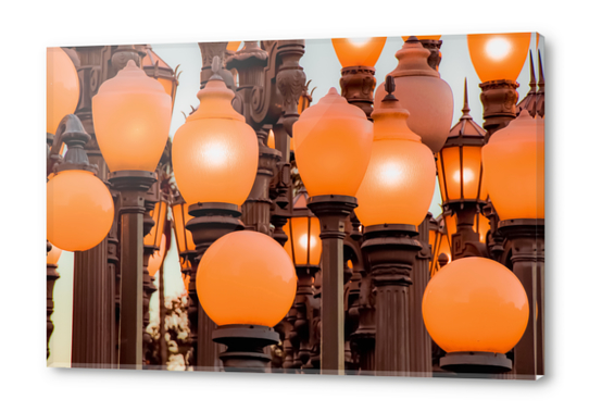 Urban Light at LACMA Los Angeles California USA Acrylic prints by Timmy333