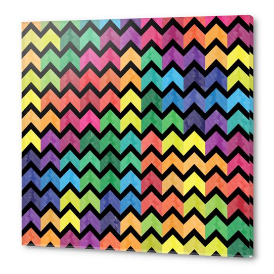 Lovely Chevron #2 Acrylic prints by Amir Faysal