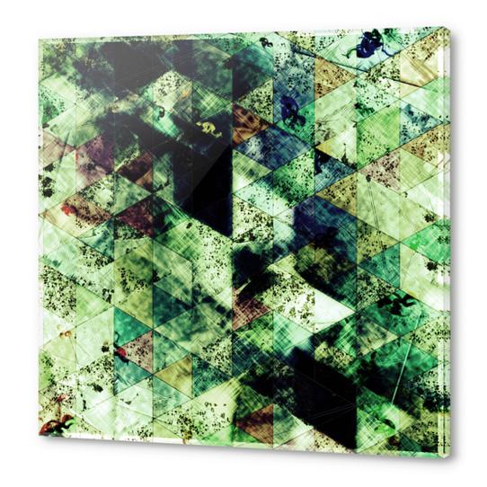 Abstract GEO X 0.18 Acrylic prints by Amir Faysal