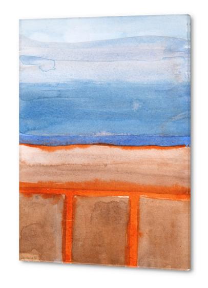 Firery Traces at the Seaside  Acrylic prints by Heidi Capitaine