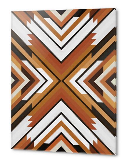 Dynamic geometric pattern I Acrylic prints by Vitor Costa