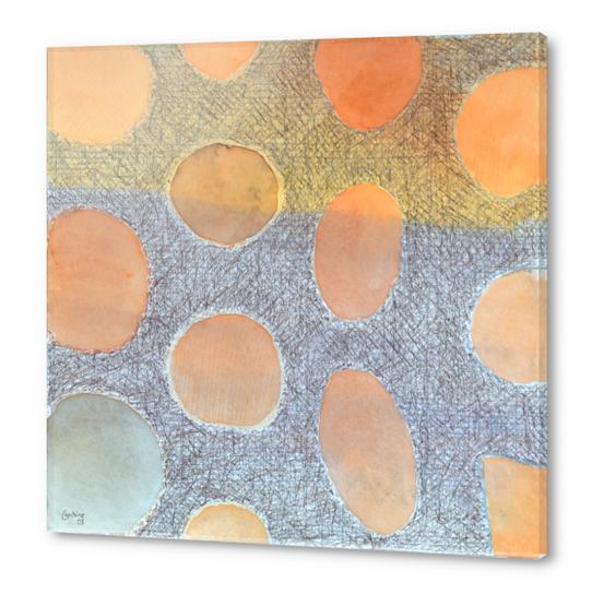 Illuminated Dots Acrylic prints by Heidi Capitaine