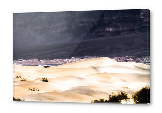 sand dunes at Death Valley national park, California, USA Acrylic prints by Timmy333