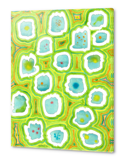 Heavenly Islands Pattern  Acrylic prints by Heidi Capitaine