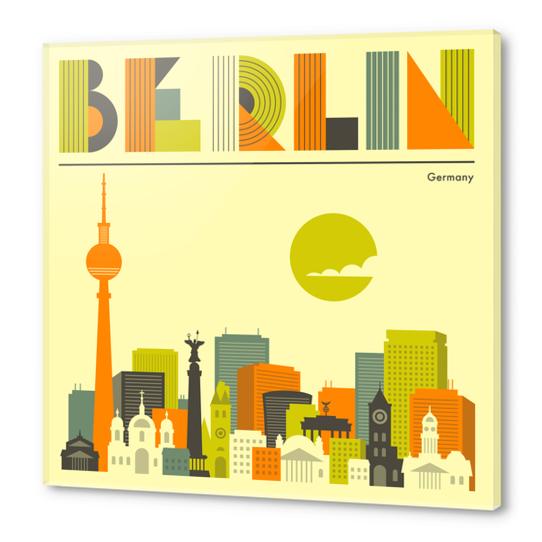 BERLIN Acrylic prints by Jazzberry Blue