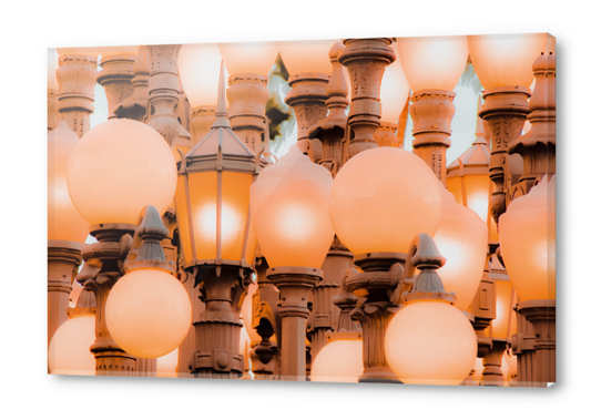 closeup Urban Light LACMA Los Angeles California USA Acrylic prints by Timmy333