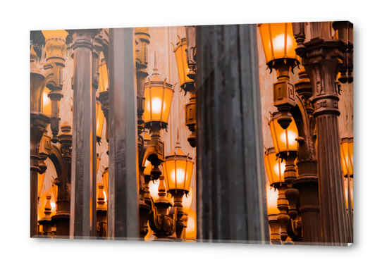 Urban Light at LACMA Los Angeles California USA Acrylic prints by Timmy333