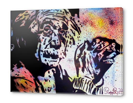 Einstein Acrylic prints by RomArt